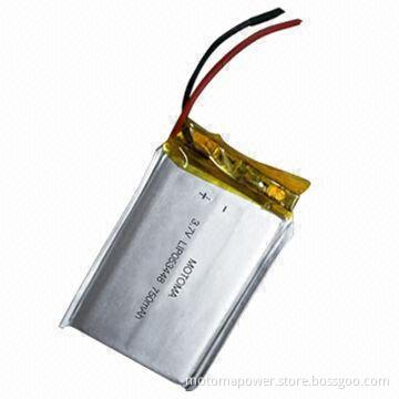 3.7V Lithium Polymer Battery with 750mAh Capacity and Excellent Security, for Digital Products
